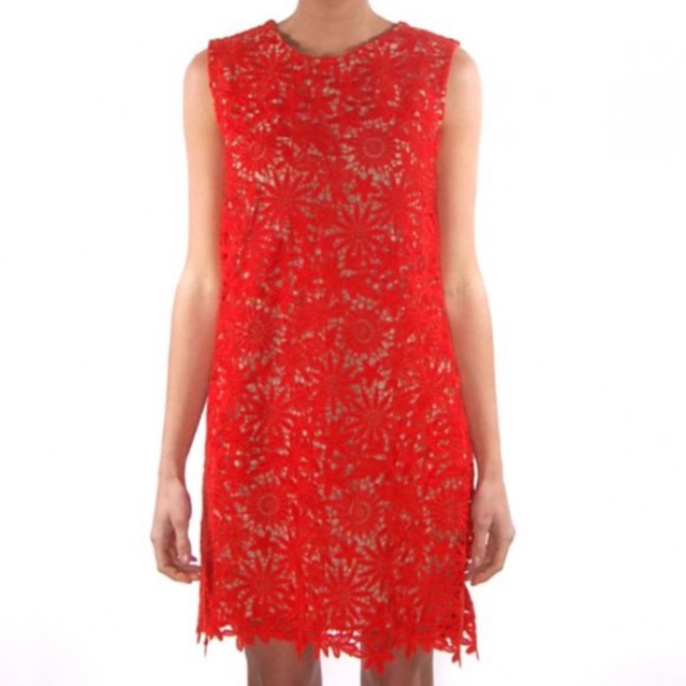 Elle Sasson Mimi Floral Lace Sheath Dress